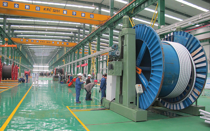 Wuxi Hengtai Cable Machinery Manufacture Co., Ltd 제조업체의 생산 라인